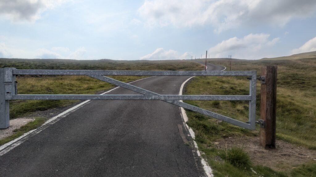 cycle up Britain's highest road